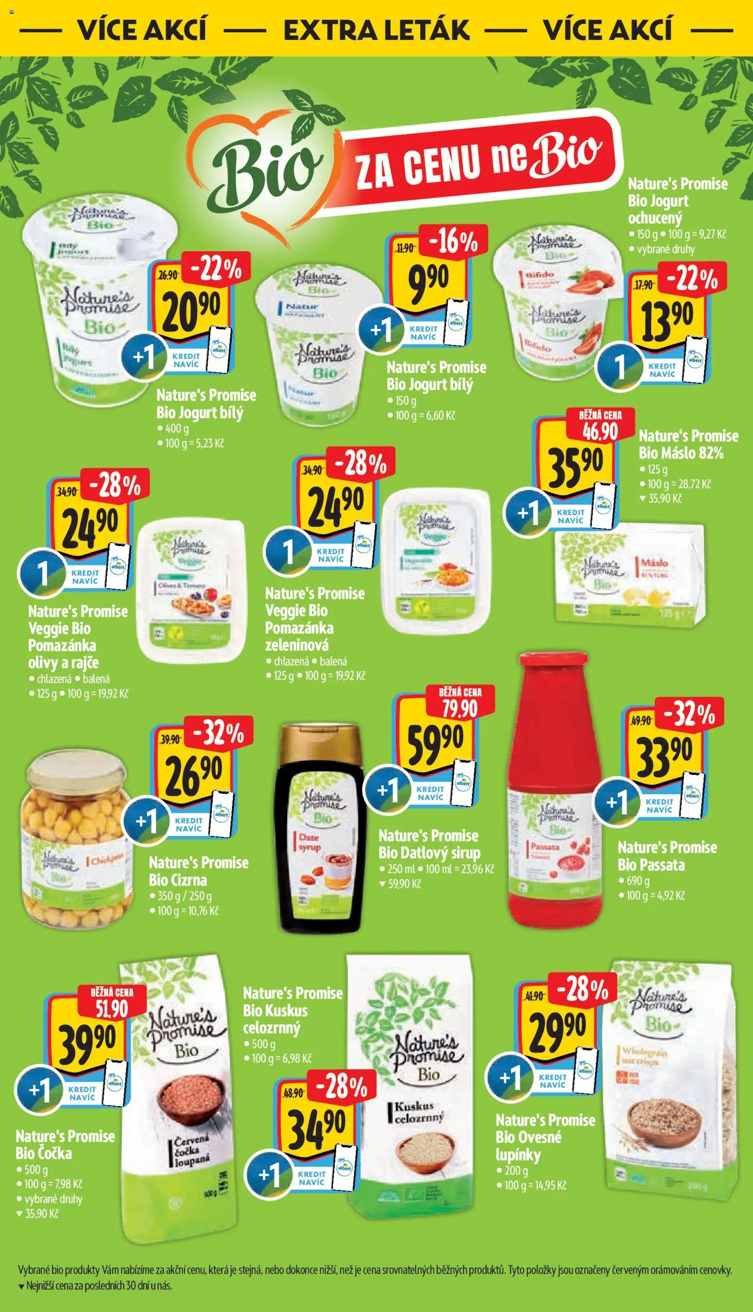 Albert leták - Supermarket - Ostrava od 22.07.2026 | Strana: 40 | Produkty: Máslo, Jogurt, Sirup, Olivy