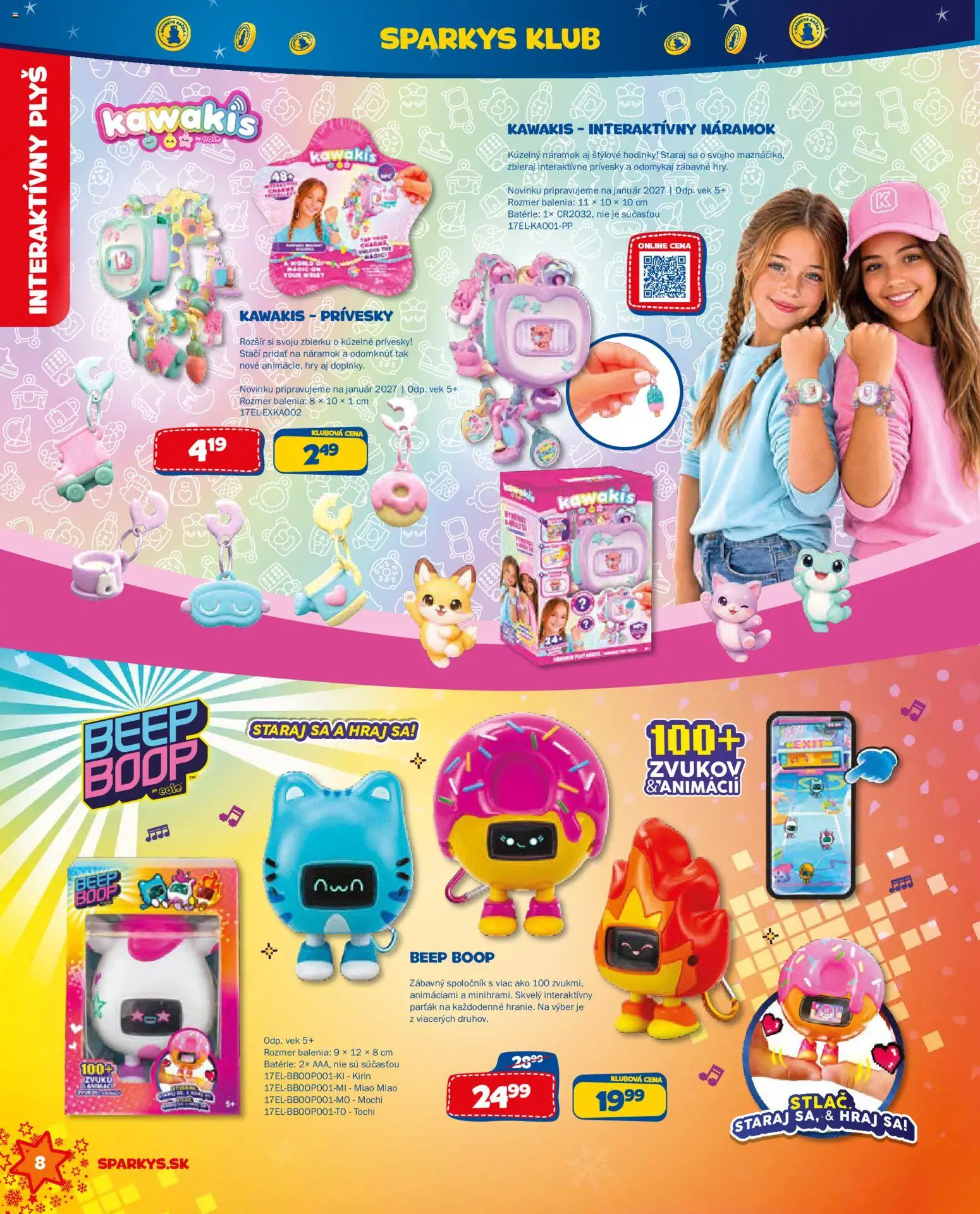 Nové ALLTOYS akcie – leták je platný od 06.10.2026 | Strana: 8 | Produkty: Hodinky, Batérie