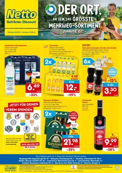 Netto Marken-Discount Prospekt Schmidmühlen ab 03.08.2026 gültig