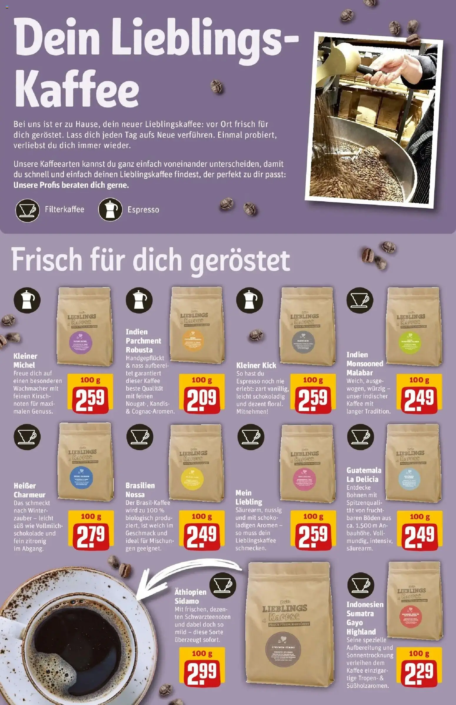 REWE Prospekt ab 21.09.2026 zum Blättern » Angebote | Seite: 19 | Produkte: Kaffee, Schokolade, Koffer
