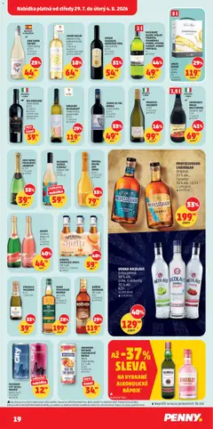 Náhled letáku PROSECCO FRIZZANTE, 0,75 l od 29.07.2026 | Strana: 19