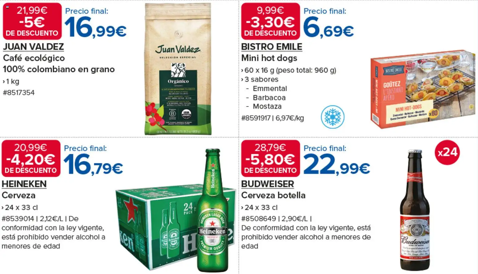 Costco catálogo │ válido desde el 11.06.2026 | Página: 3 | Productos: Café, Cerveza, Barbacoa, Peso