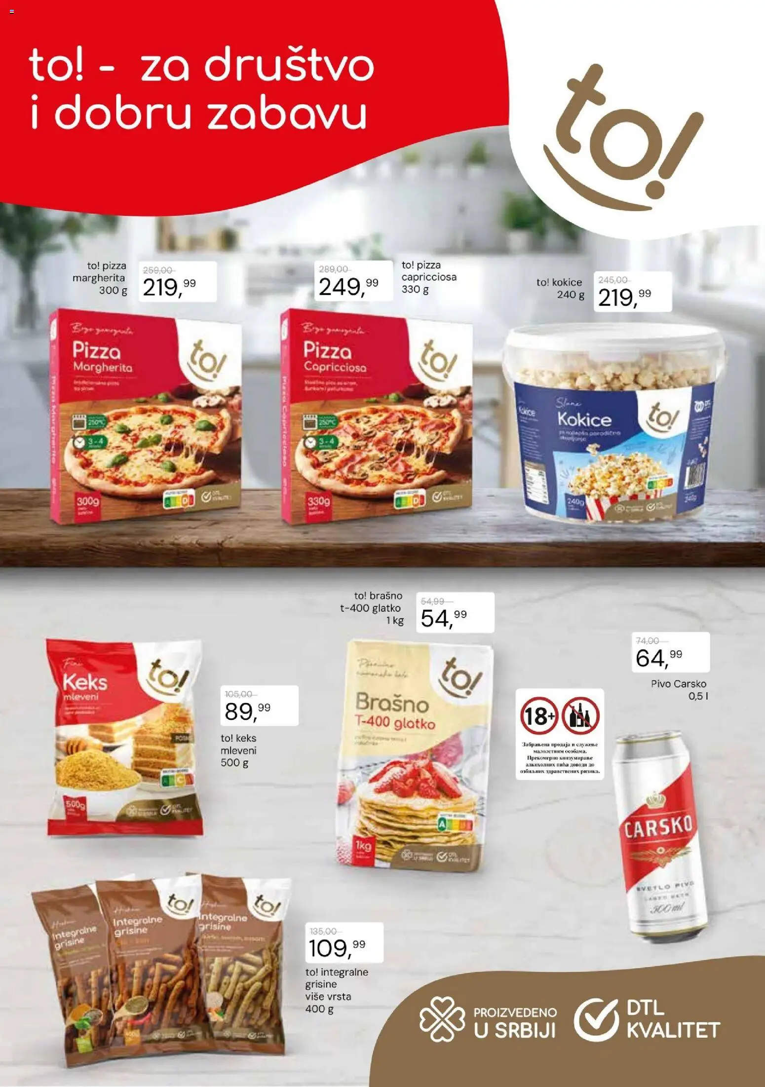 Metalac Proleter katalog - važi od 29.07.2026 | Strana: 2 | Proizvode: Keks, Brašno, Pivo