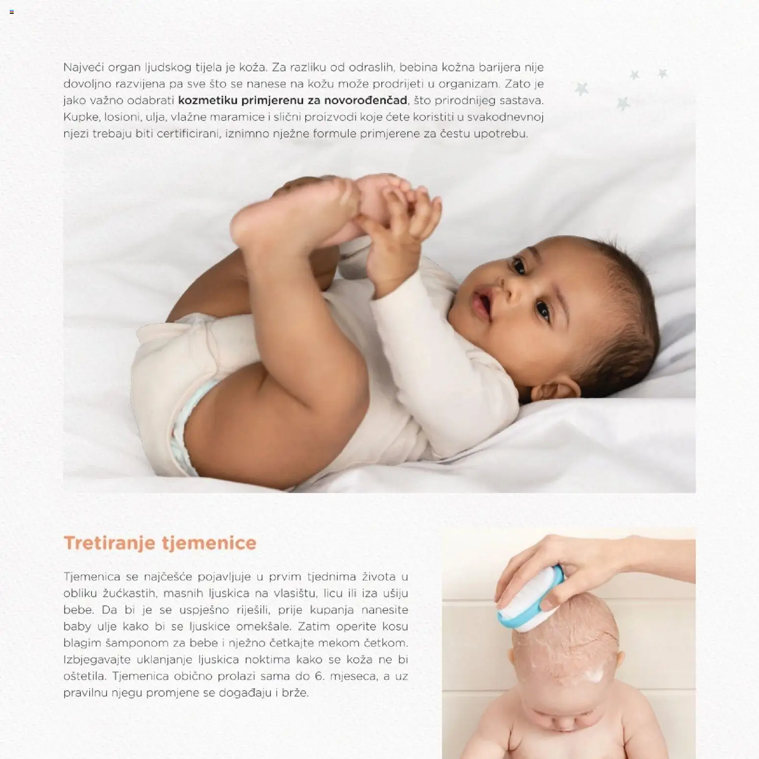 Baby Center katalog | vrijedi od 10.03.2026 | Stranica: 22 | Proizvodi: Vlažne maramice, Ulje, Maramice