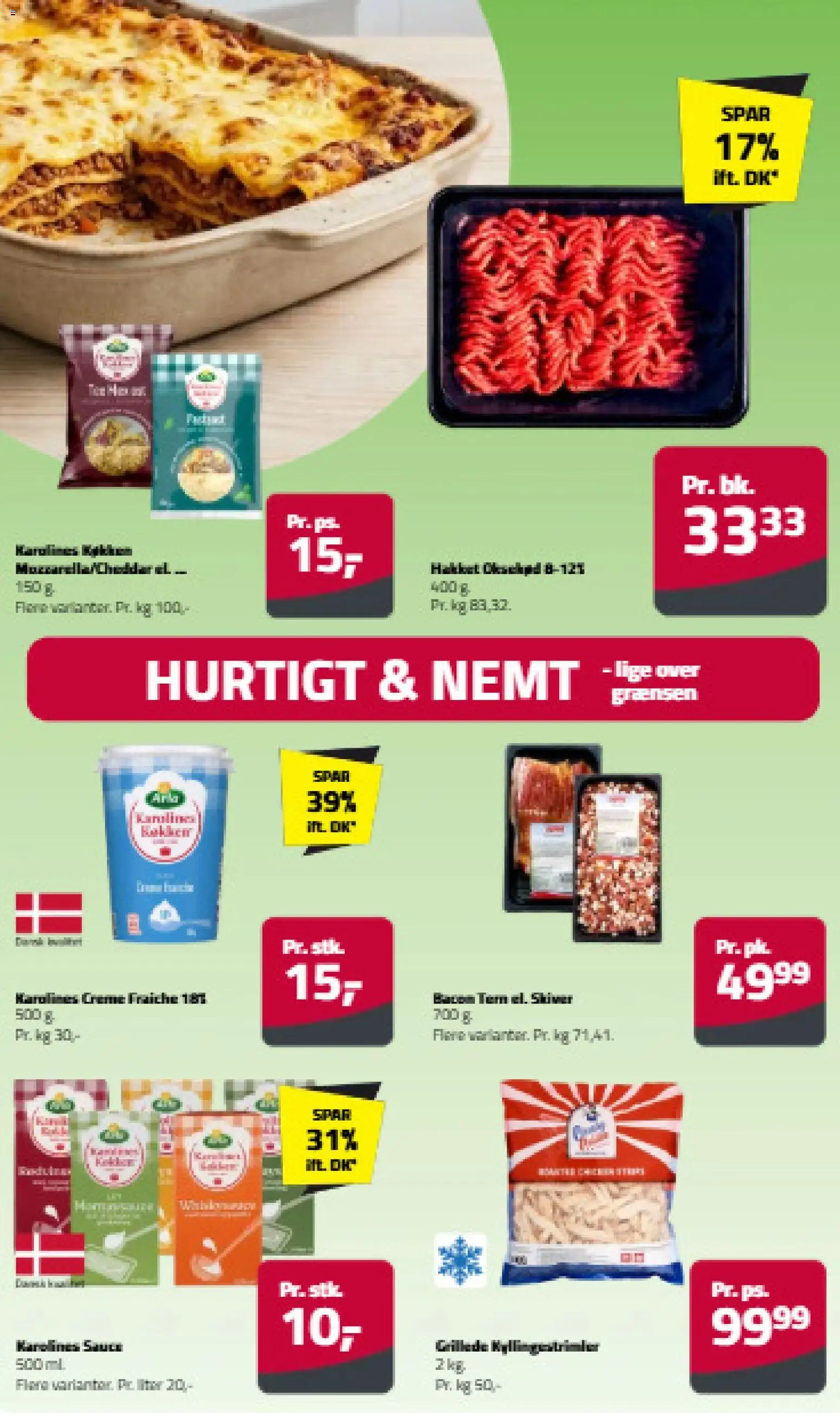 Fleggaard tilbudsavis – gyldig fra 05/08/2026 | Side: 6 | Produkter: Creme, Creme fraiche, Bacon