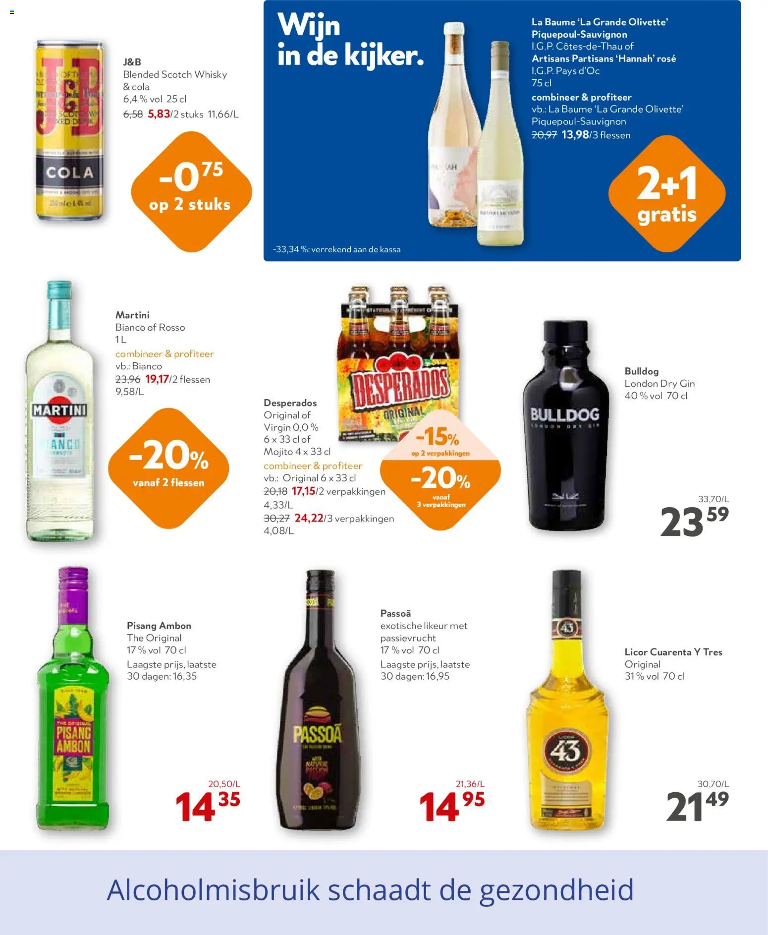 {H1} | Pagina: 18 | Producten: Wijn, Gin, Whisky, La