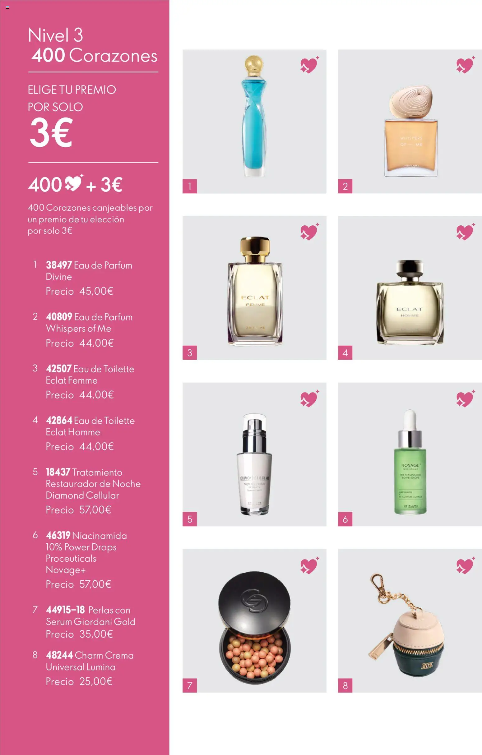 Oriflame - Catálogo Beauty Rewards │ válido desde el 28.01.2026 | Página: 6 | Productos: Eau de toilette, Sérum, Crema, Eau de parfum