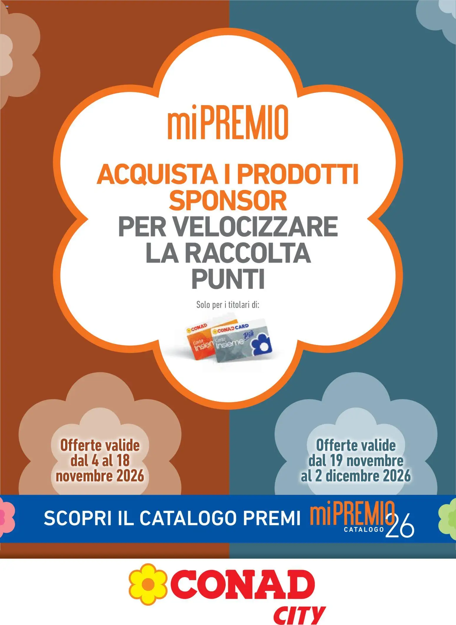 Volantino Conad del 04/11/2026 | Pagina: 1 | Prodotti: Caro