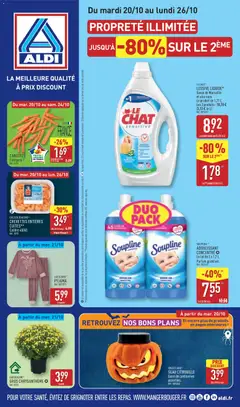 Aldi - Prévisualisation de Aldi catalogue valide à partir de 20/10/2026