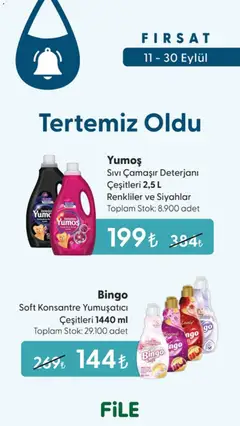 11 Eylül 2026 tarihinden itibaren geçerli olan File Market kataloğu önizlemesi