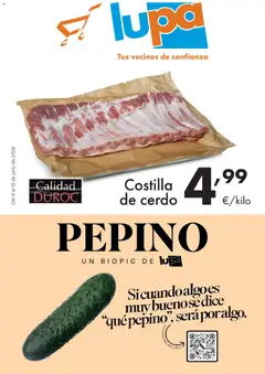 Vista previa Lupa Supermercados folleto válido desde el 09/07/2026