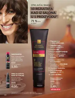 Katalog Avon 6/2026 - Pregled kataloga iz trgovine Avon, vrijedi od 31.05.2026 | Stranica: 148 | Proizvodi: Šampon, Krema