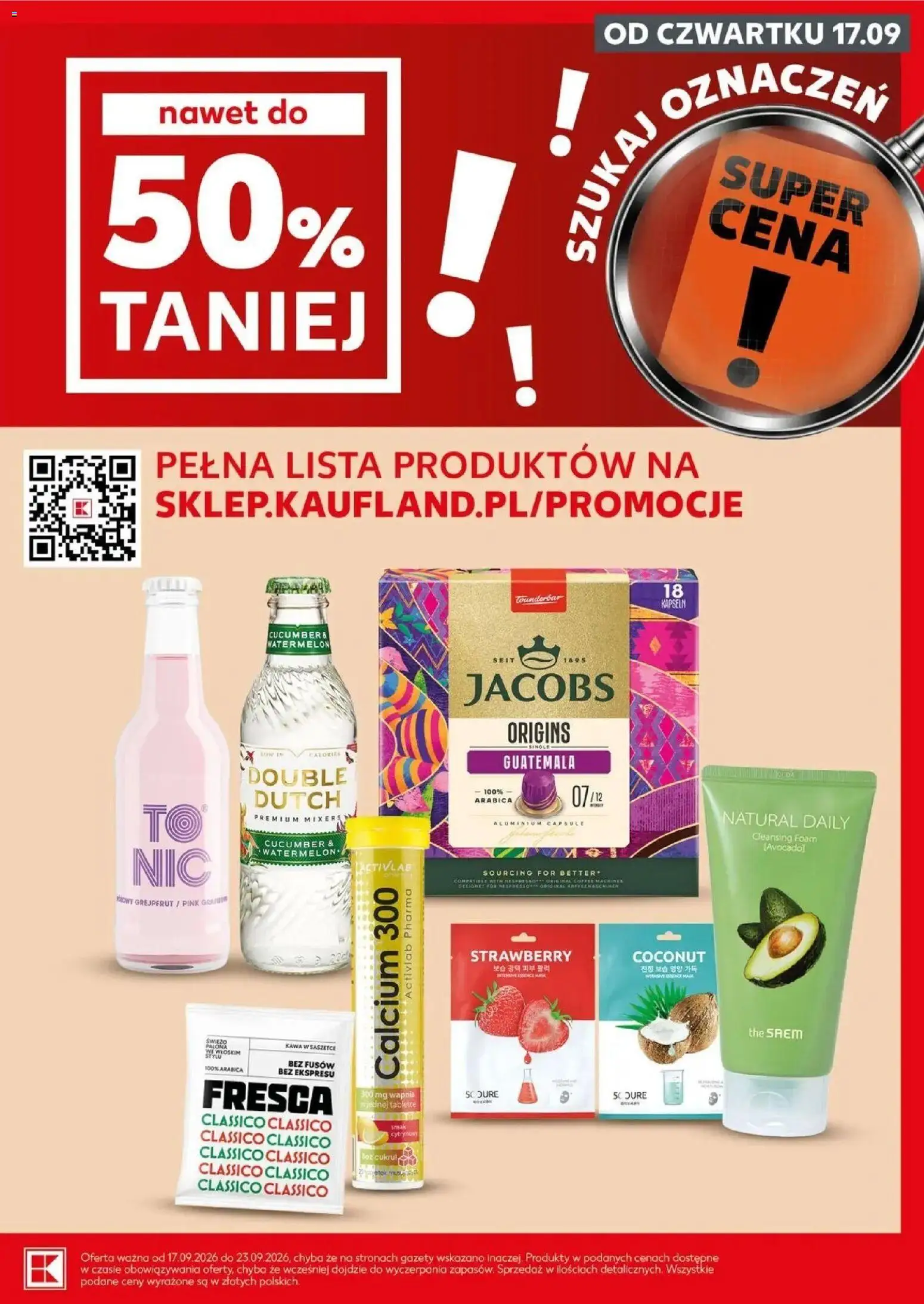 Kaufland gazetka - Super sobota od 19.09.2026 - od jutra PDF | Strona: 25 | Produkty: Kawa w kapsułkach, Napoje, Kawa, Napoje gazowane