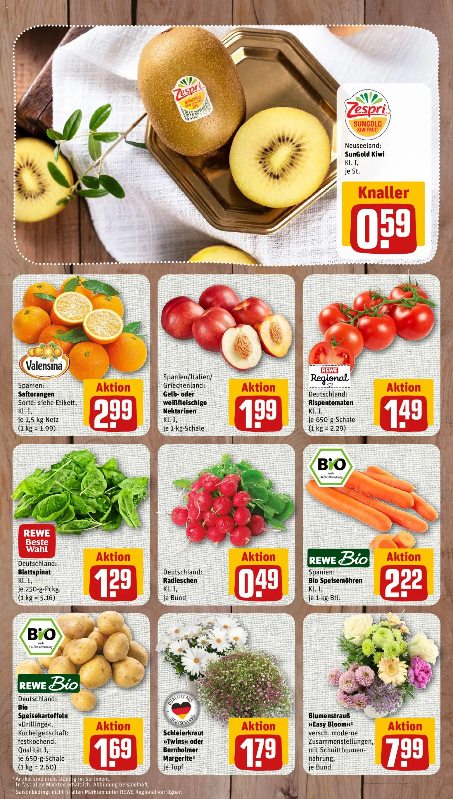 Nahkauf Prospekt – gültig ab 15.06.2026 | Seite: 3 | Produkte: Nektarinen, Valensina, Kiwi