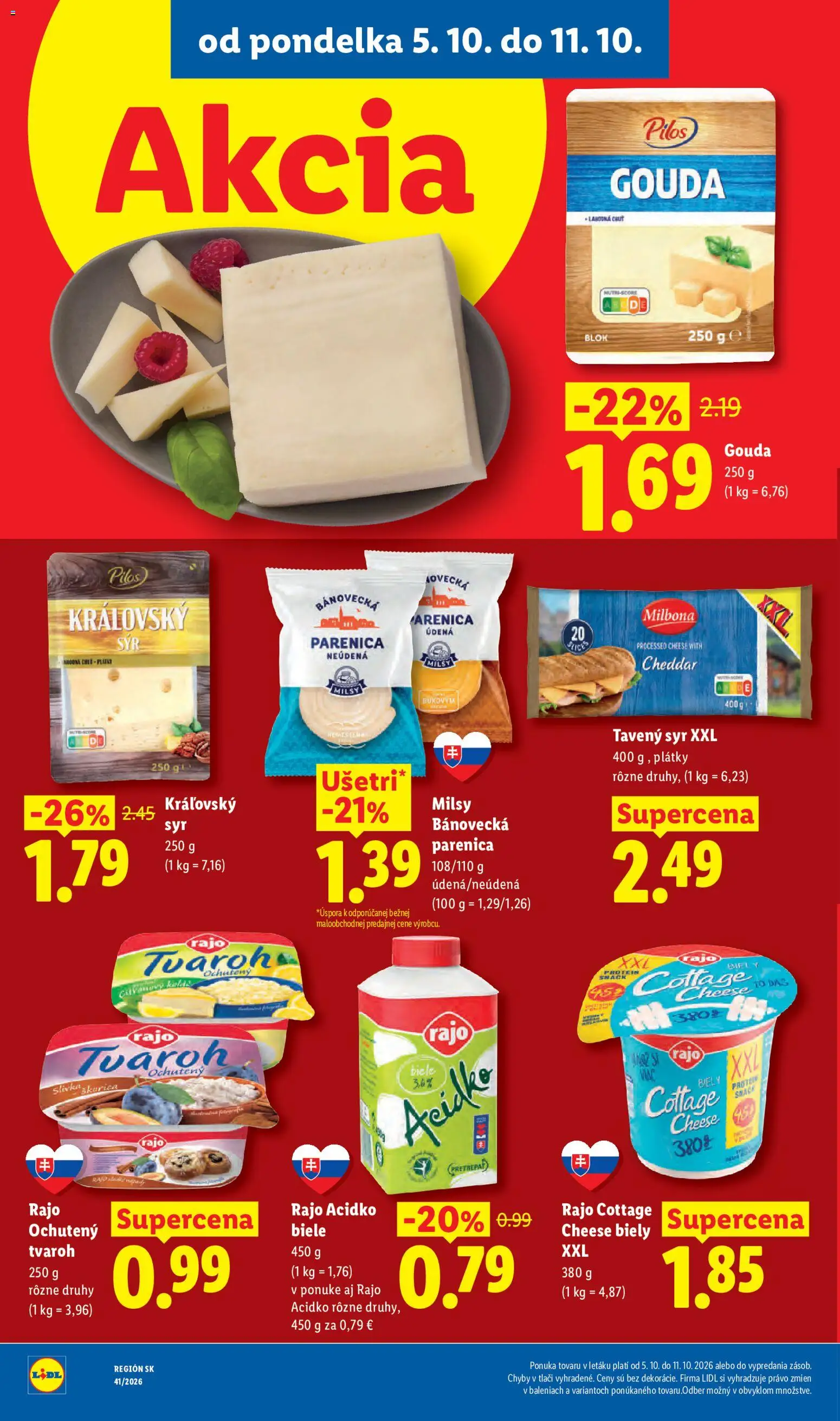 Nové Lidl akcie – leták je platný od 05.10.2026 | Strana: 34