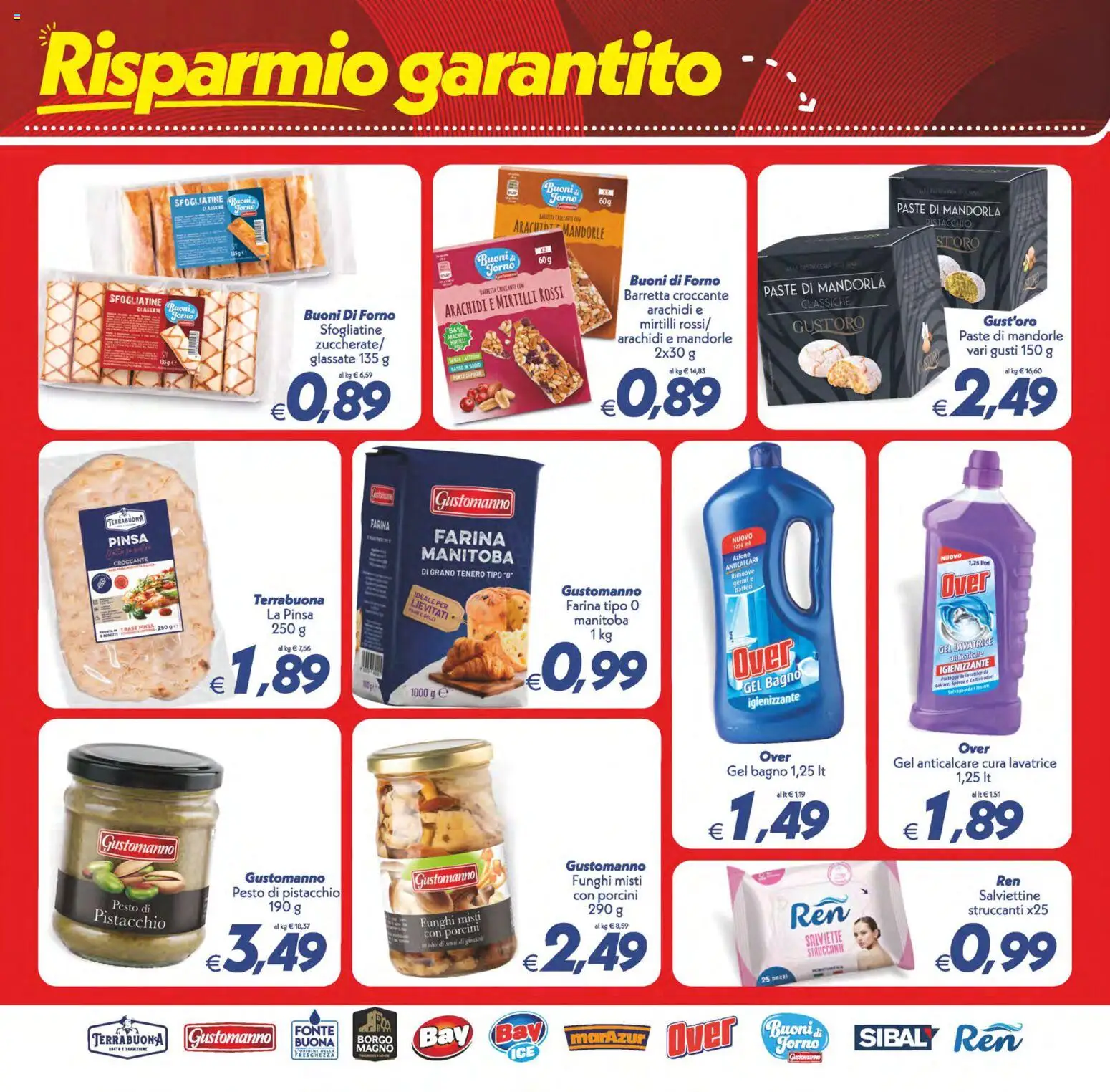 Volantino SuperConveniente del 11/09/2026 | Pagina: 17 | Prodotti: Pane, Farina, Pesto, Bagno