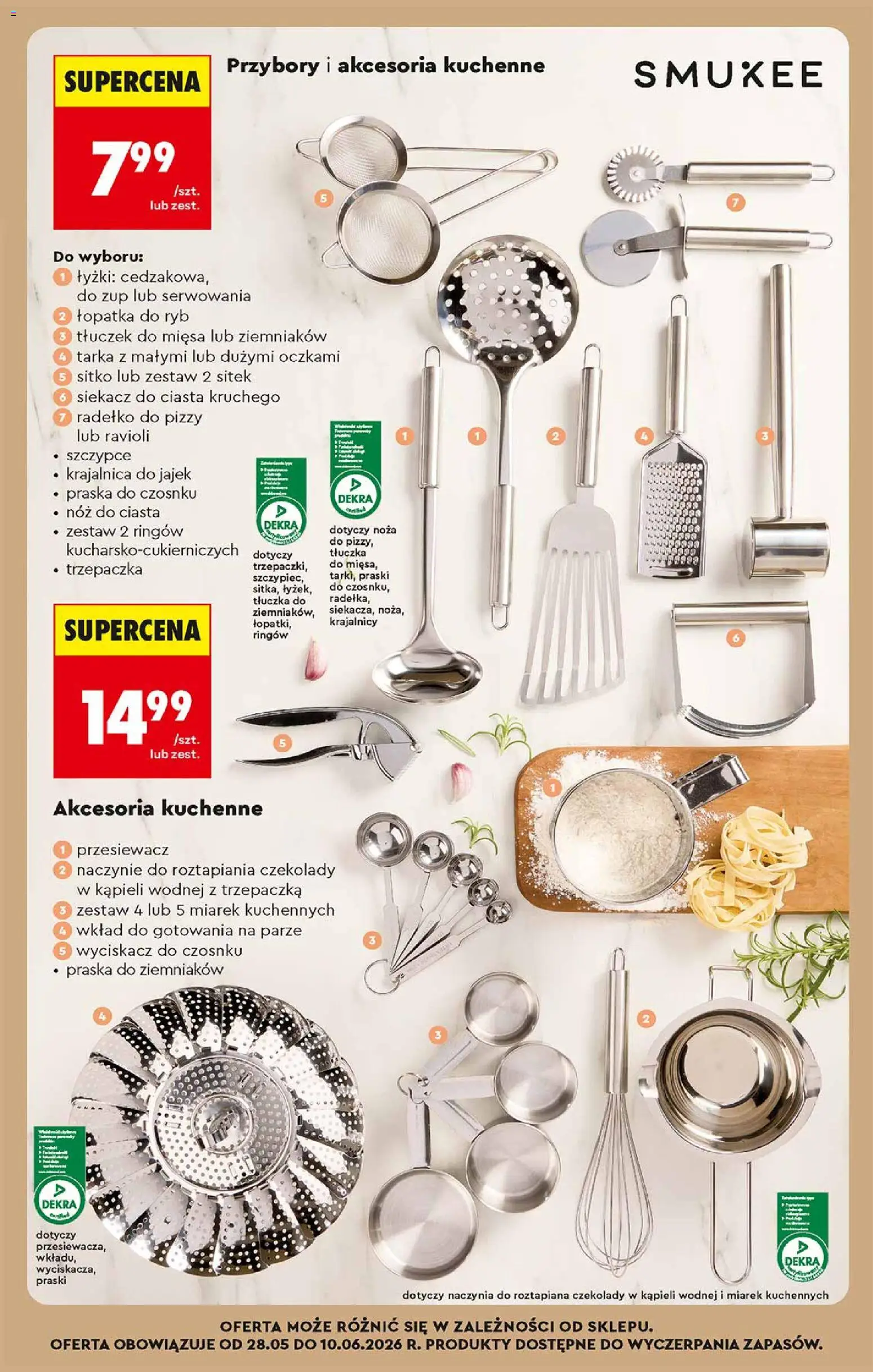 Biedronka gazetka od środy od 27.05.2026 | Strona: 58 | Produkty: Czekolady, Krajalnica, Trzepaczka