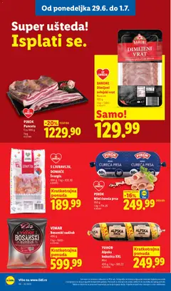 PIKOK Mini ćureća prsa, 350 g - pregled Lidl kataloga - važi od 25.06.2026 | Strana: 102