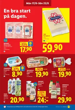 MATRIKET Skivad skinka, Välj bland olika sorter 200 g - Förhandsvisning av reklamblad från butik Lidl aktuell från 17/08/2026 | Sida: 5