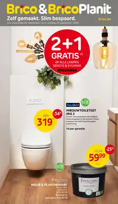 Brico folder - Voorbeeld van een folder van Brico, geldig van 02/09/2026