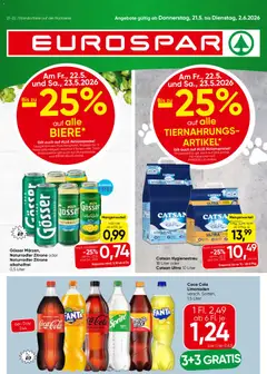 Eurospar Flugblatt ab 21.05.2026 gültig