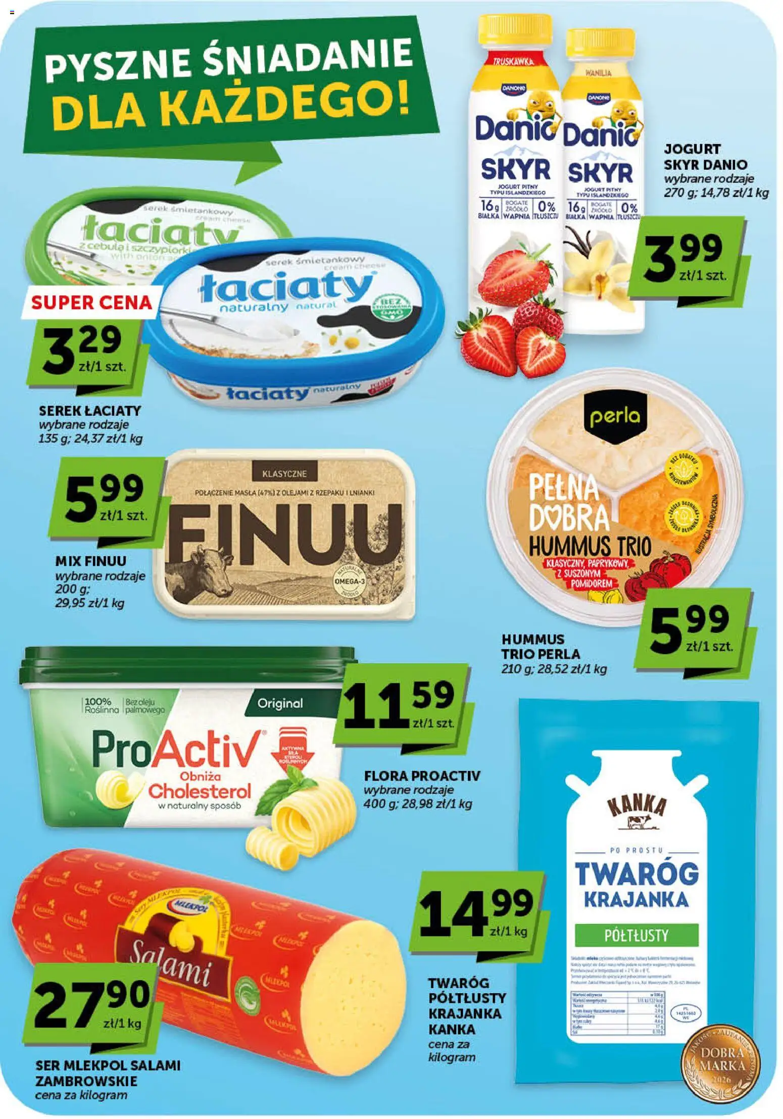 Euro Sklep gazetka od 07.05.2026 | Strona: 21 | Produkty: Hummus, Ser, Jogurt, Skyr