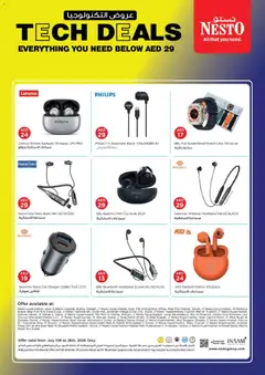 Preview of Nesto catalogue tech deals valid from 11 Jul, 2026