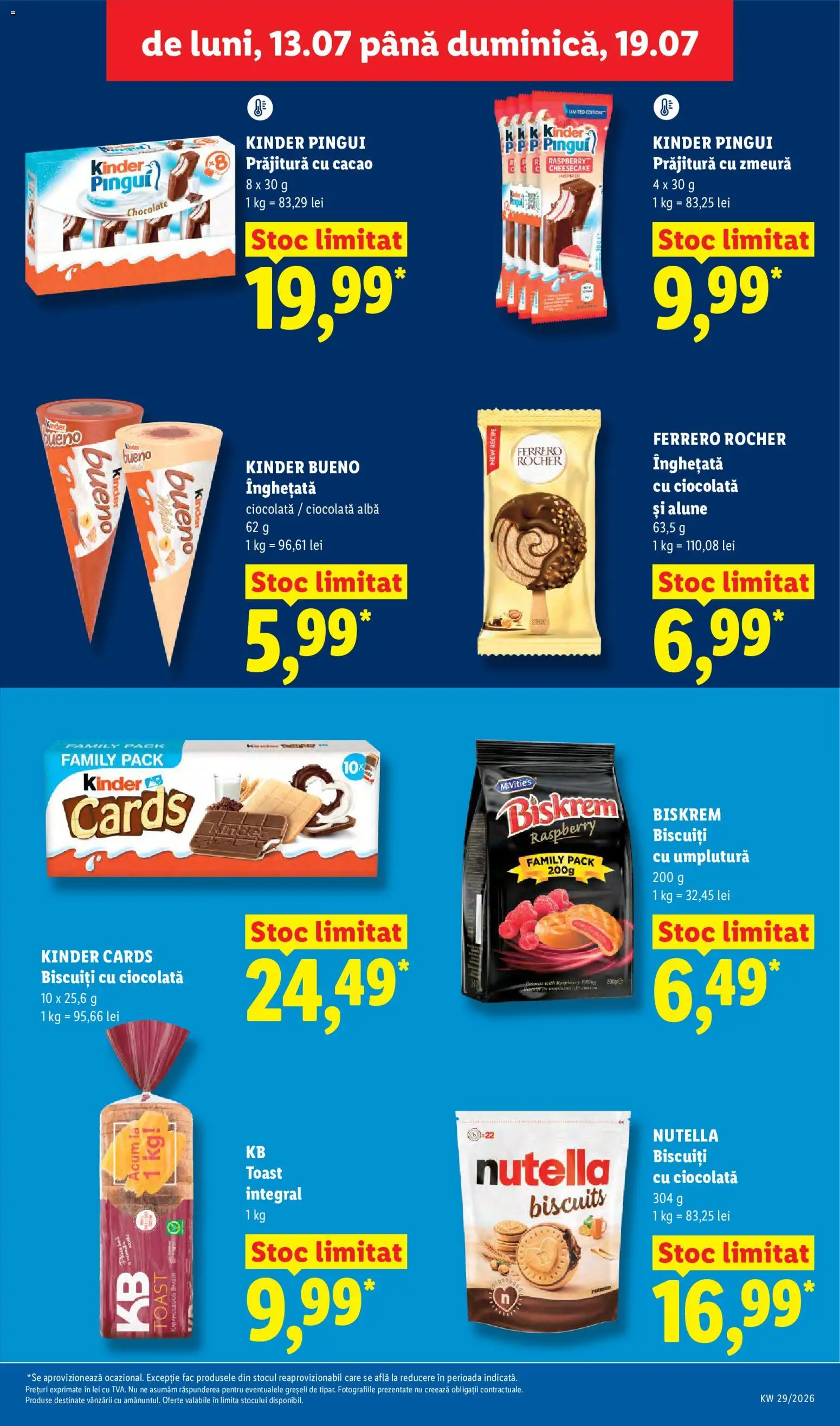 Noul catalog Lidl – valabil de la 13.07.2026 | Pagină: 29