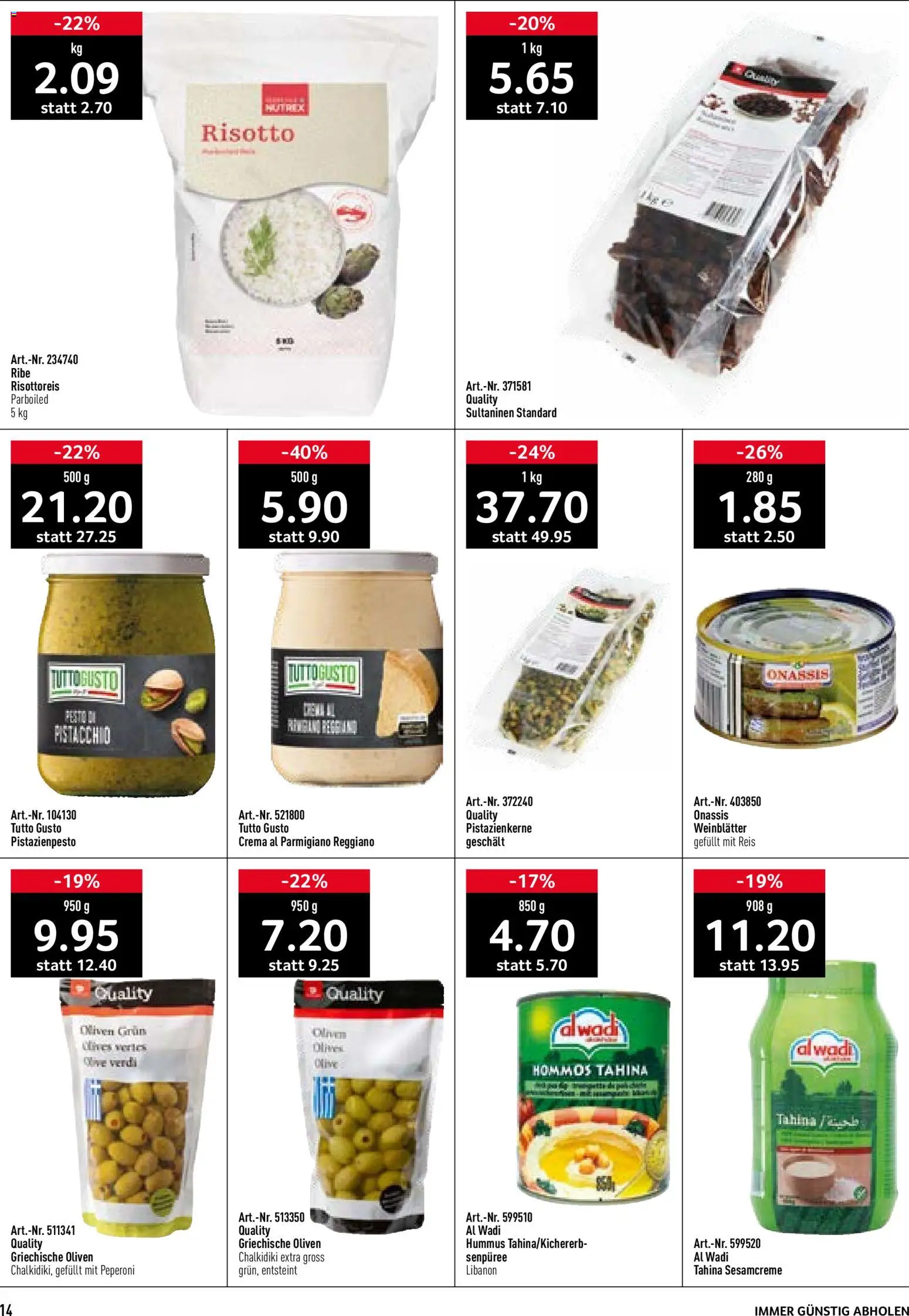 Prodega aktionen Sonne des Südens – gültig ab 03.08.2026 | Seite: 14 | Produkte: Reis