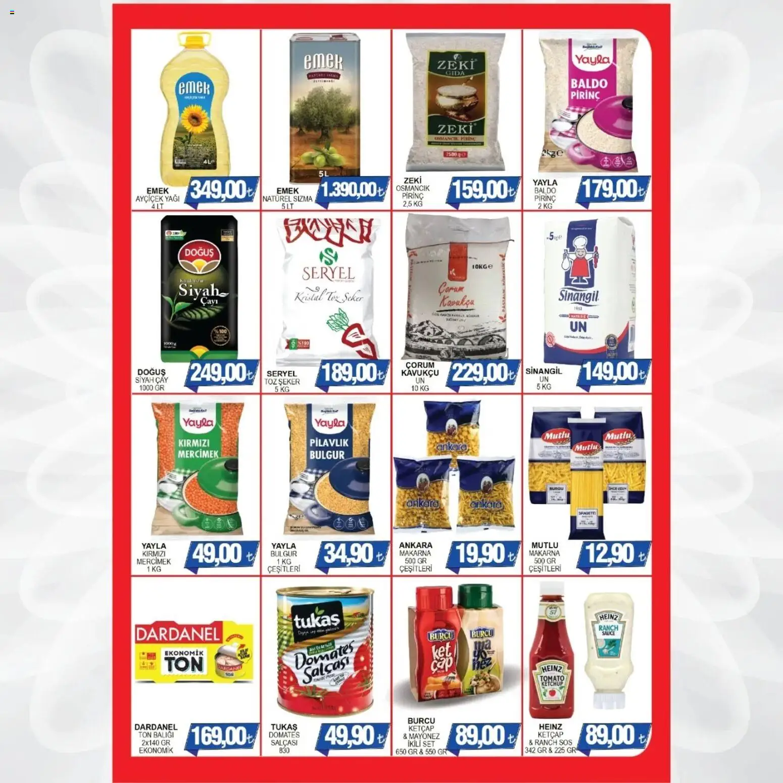 Furpa Katalog - 22.05.2026 tarihinden itibaren geçerlidir | Sayfa: 3 | Ürünler: Domates, Pirinç, Mayonez, Sos
