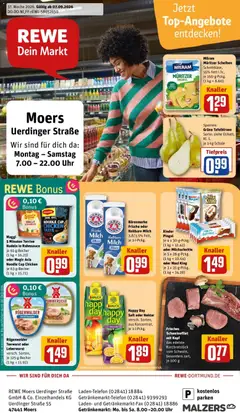 Rewe Prospekt Moers ab 07.09.2026 gültig
