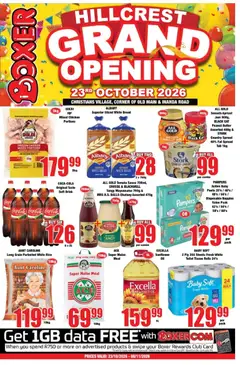 Boxer specials catalogue – valid from 23/10/2026