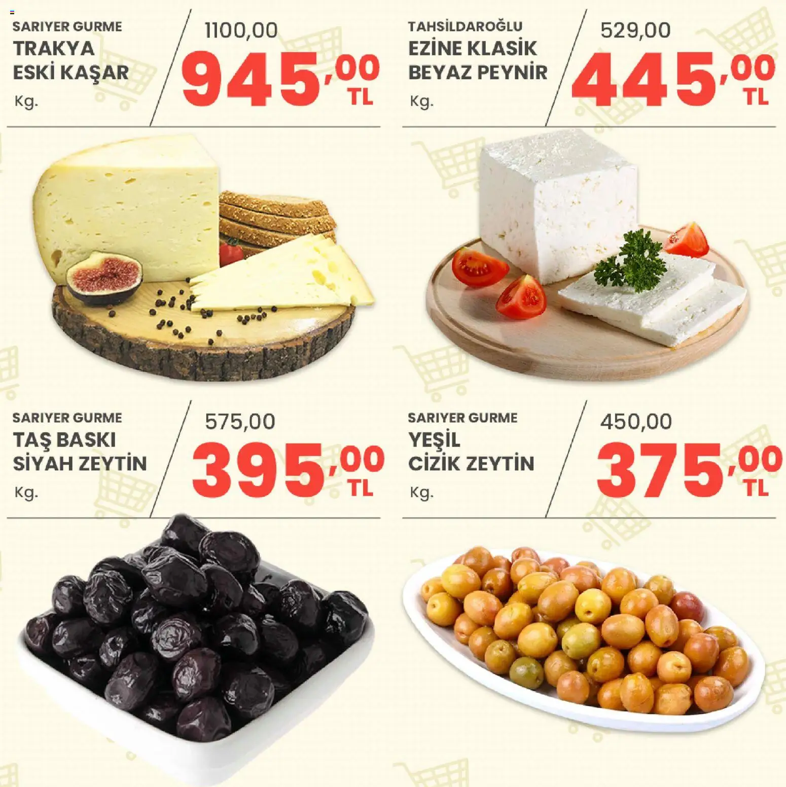 Sarıyer Katalog - 08.05.2026 tarihinden itibaren geçerlidir | Sayfa: 2 | Ürünler: Baskı, Peynir, Zeytin