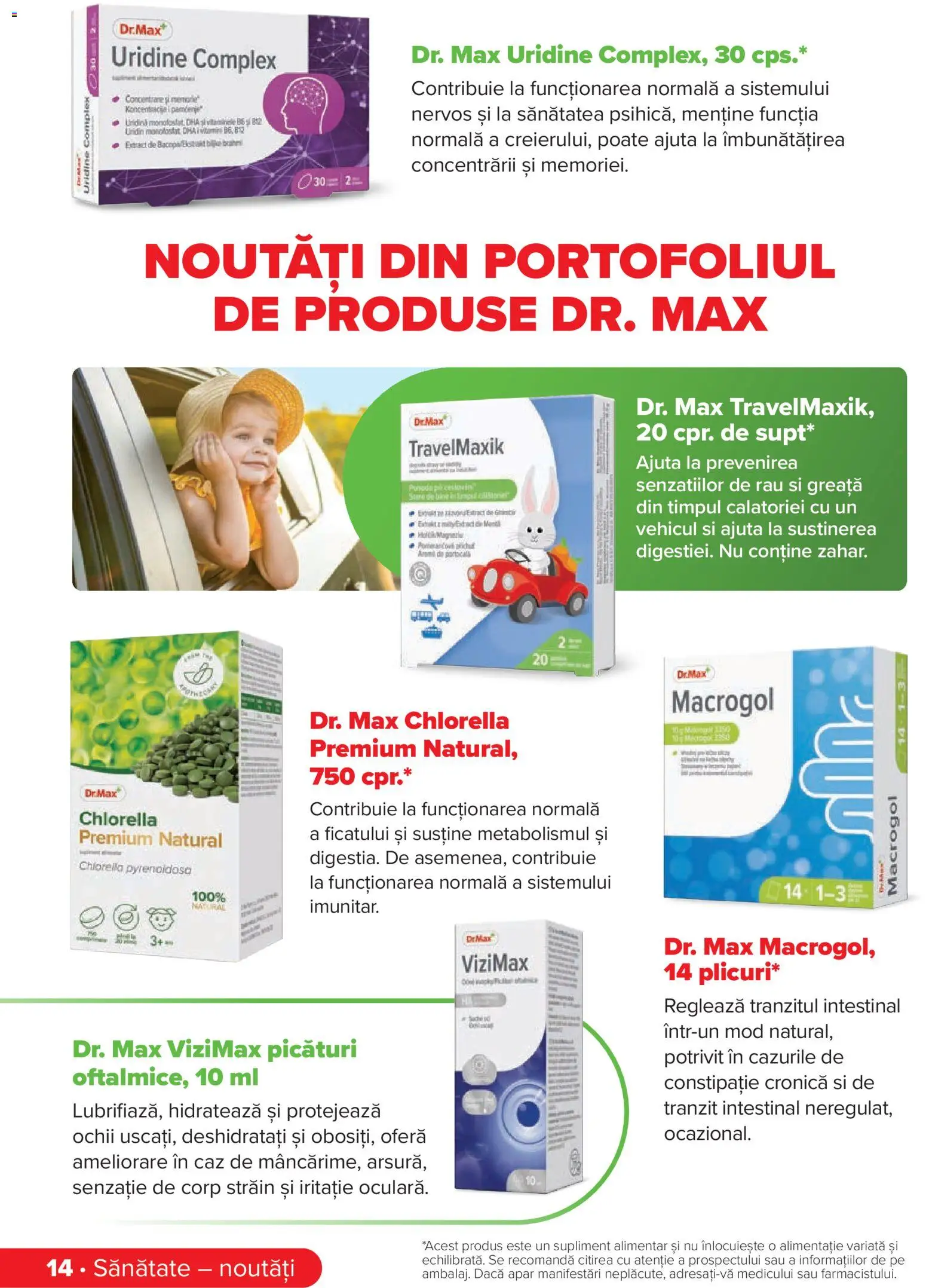 Noul catalog Dr.Max – valabil de la 01.09.2026 | Pagină: 14 | Produse: Premium