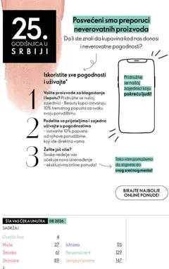 Oriflame katalog Jun 2026 - pregled Oriflame kataloga - važi od 03.06.2026 | Strana: 2 | Proizvode: Šminka
