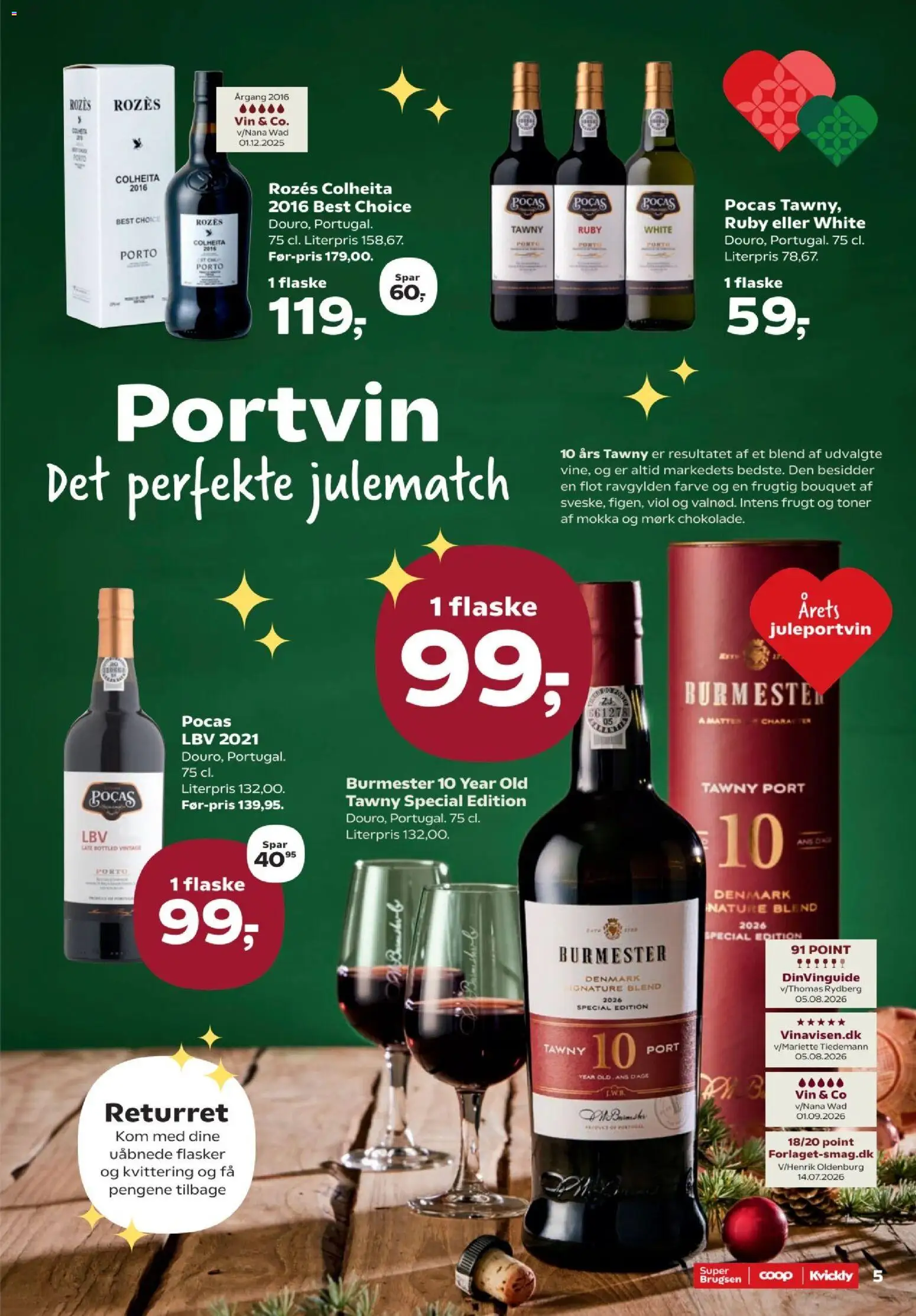 Super Brugsen tilbudsavis – gyldig fra 30/10/2026 | Side: 5 | Produkter: Vin