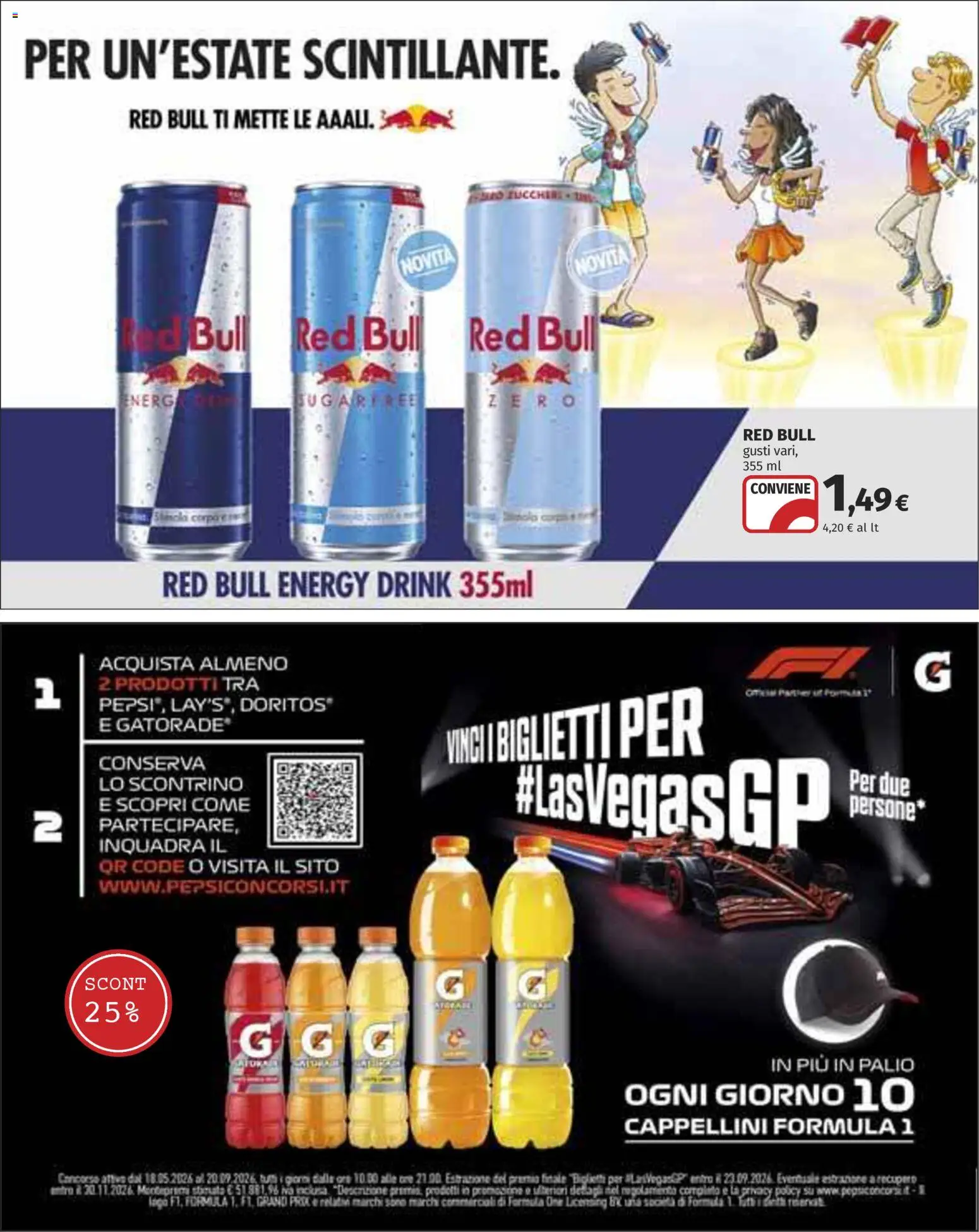 Volantino Ipercoop del 02/07/2026 | Pagina: 40 | Prodotti: Red Bull