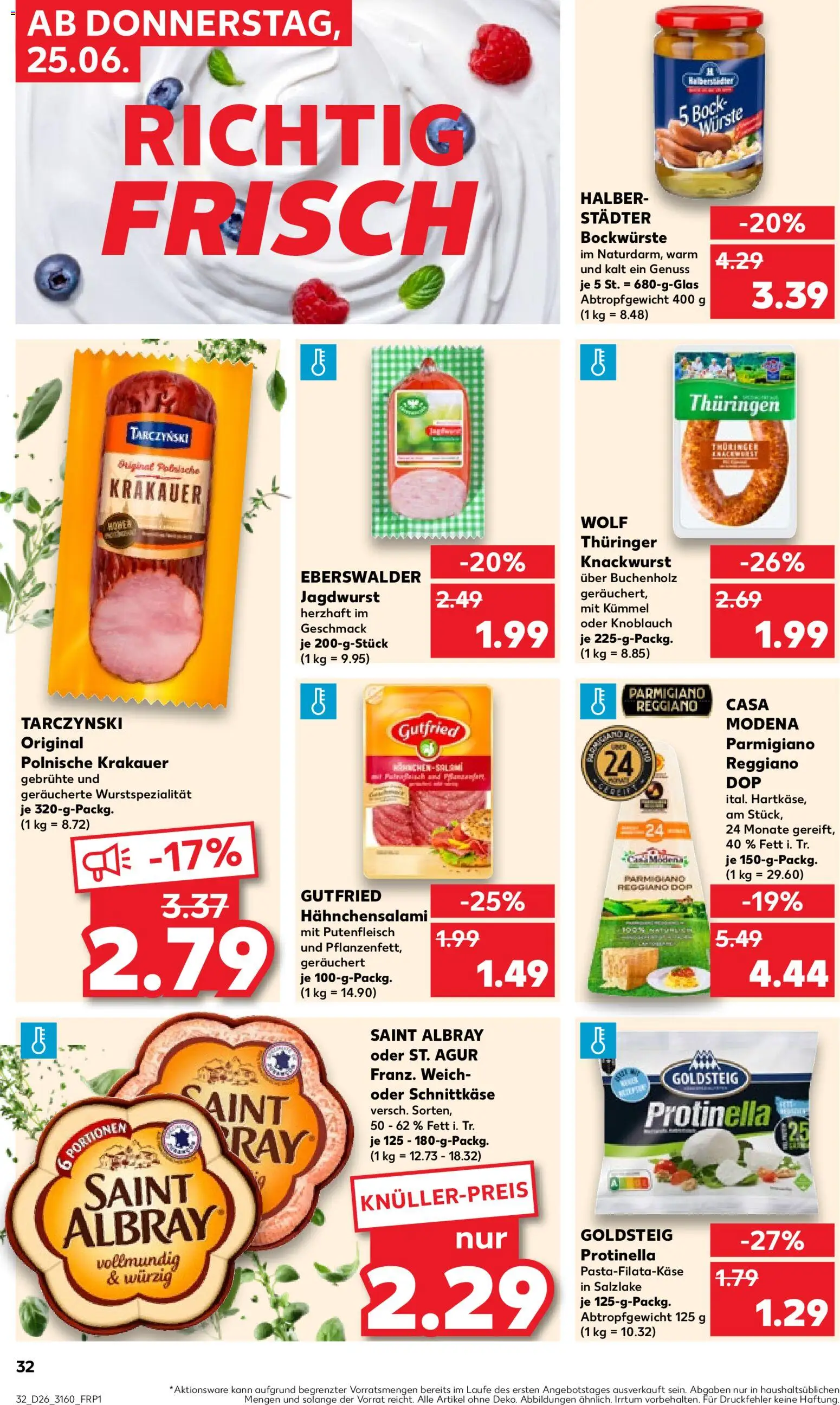Kaufland Prospekt Potsdam – gültig ab 25.06.2026 | Seite: 32
