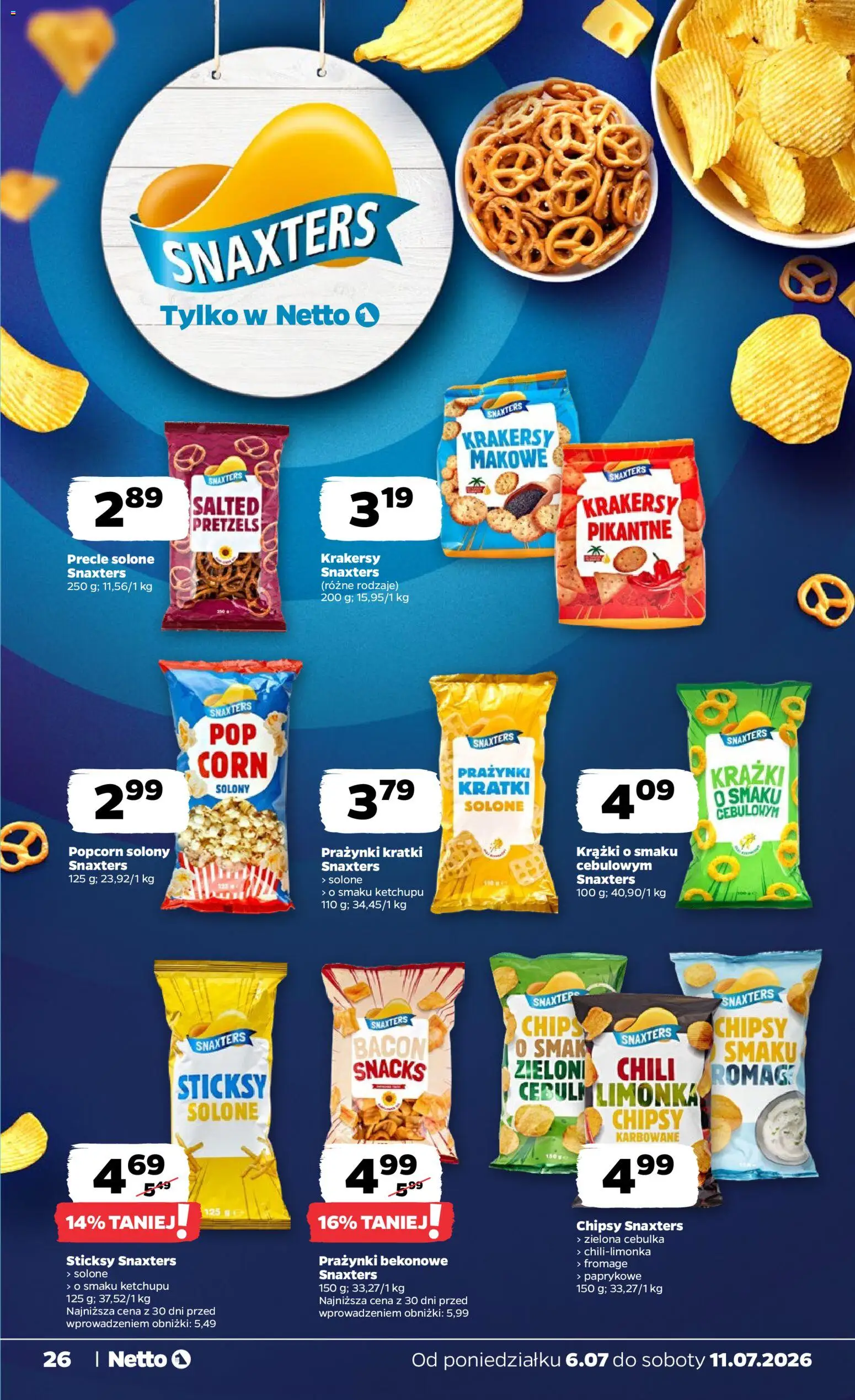 Netto gazetka od poniedziałku spożywcza od 06.07.2026 | Strona: 26