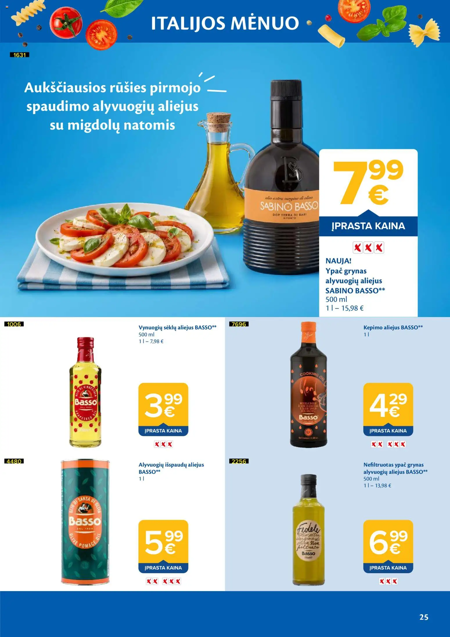 MAXIMA akcijos nuo 2026.08.04 | Puslapis: 25 | Prekių: Aliejus