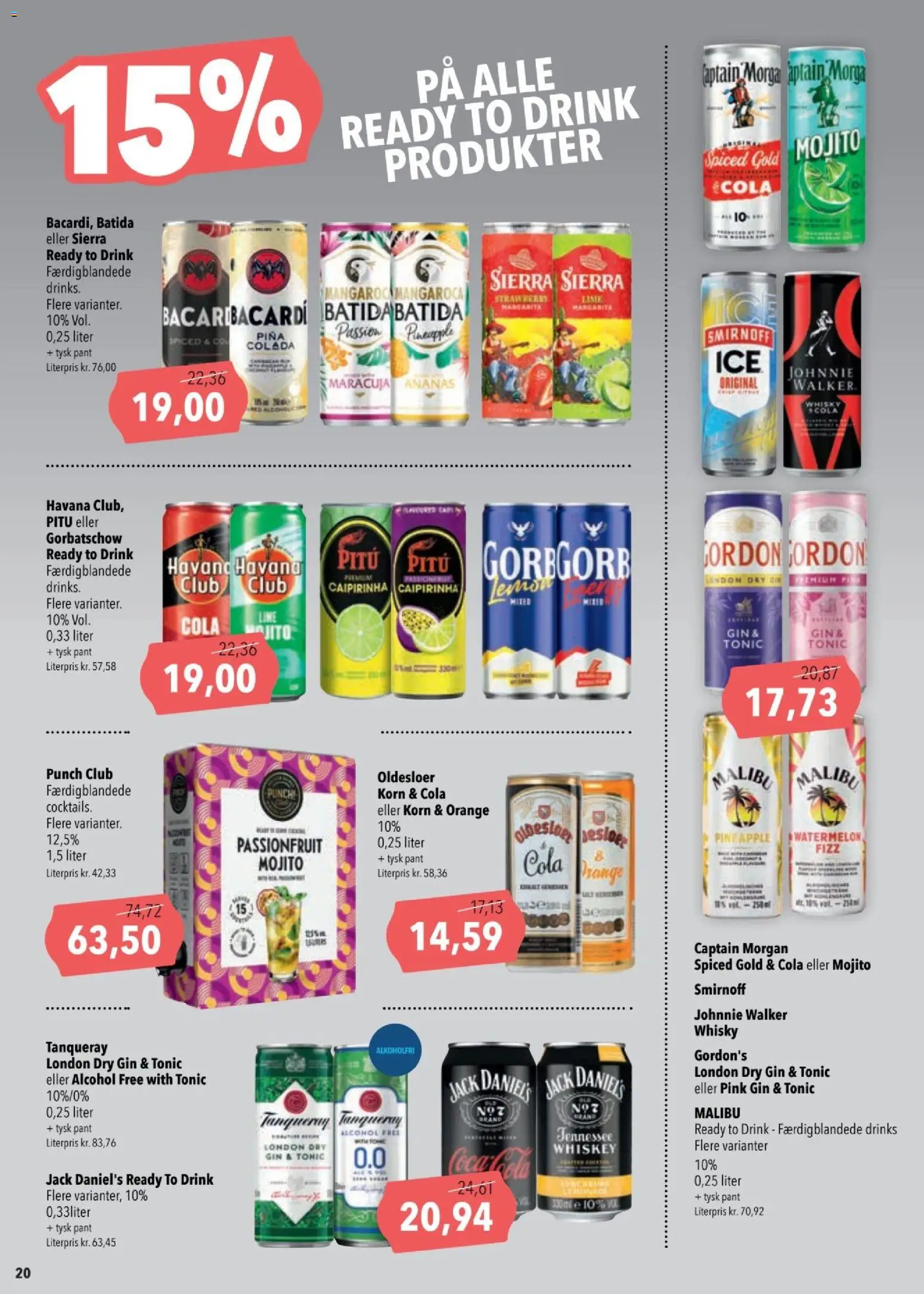 CITTI tilbudsavis – gyldig fra 25/03/2026 | Side: 20 | Produkter: Ananas, Korn, Whisky, Cola