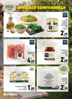 Anteprima del volantino Conad volantino Tutto il buono è di casa Campania valido a partire dal 10.06.2026 | Pagina: 7 | Prodotti: Carta igienica, Tè, Pomodori, Mais
