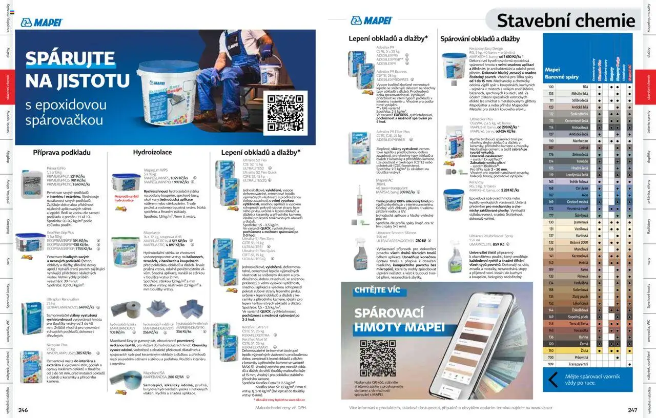 Siko koupelny katalog Koupelny 2025/2026 od 14.10.2025 | Strana: 124 | Produkty: Osvětlení, Manhattan, Univerzální čistič, Desky