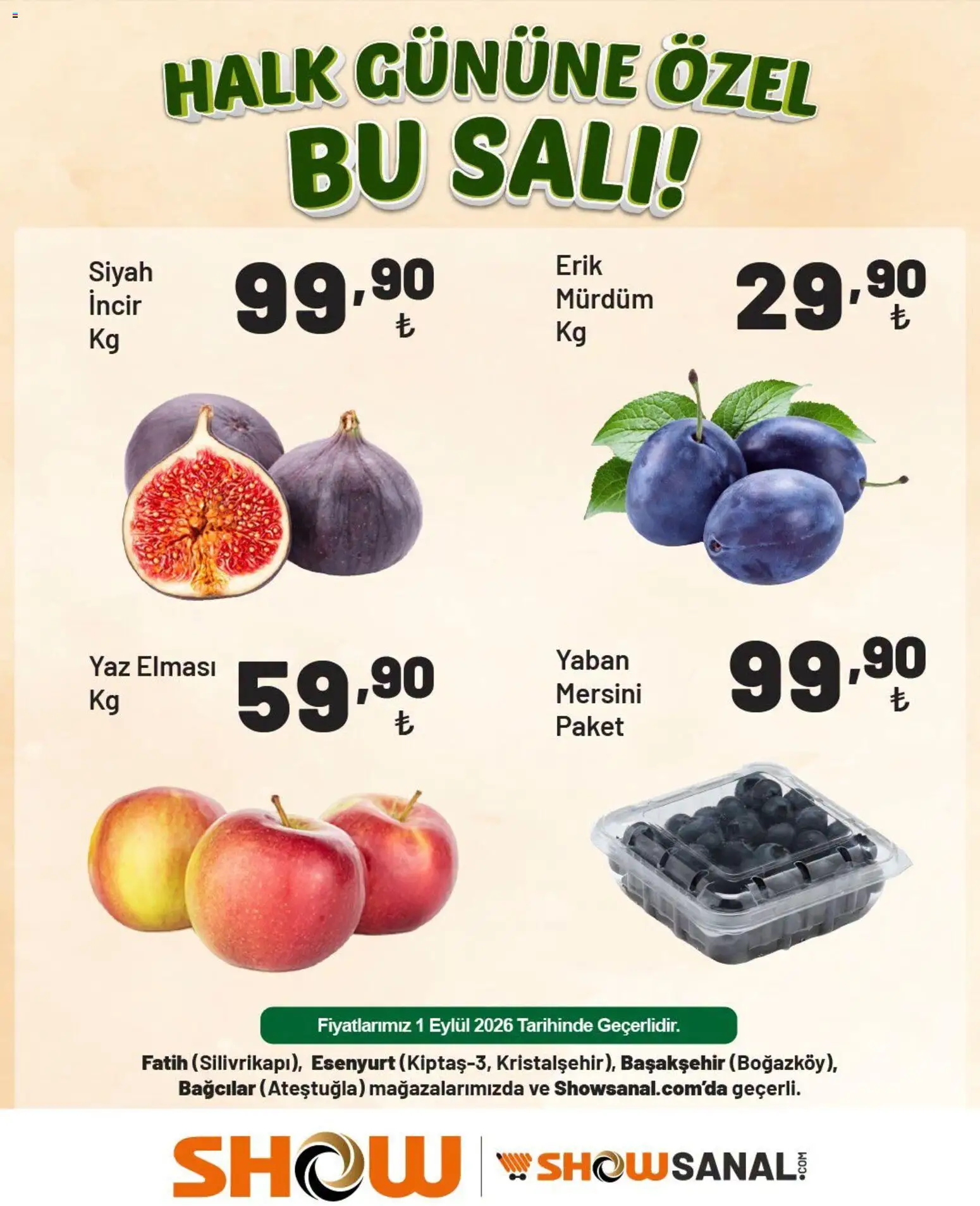 Show Market Katalog - 01 Eylül 2026 tarihinden itibaren geçerlidir | Sayfa: 3