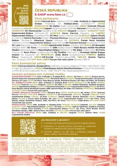 Náhled letáku FAnn parfumerie katalog Léto 2026 od 01.06.2026 | Strana: 74 | Produkty: Globus, Futurum, Flora