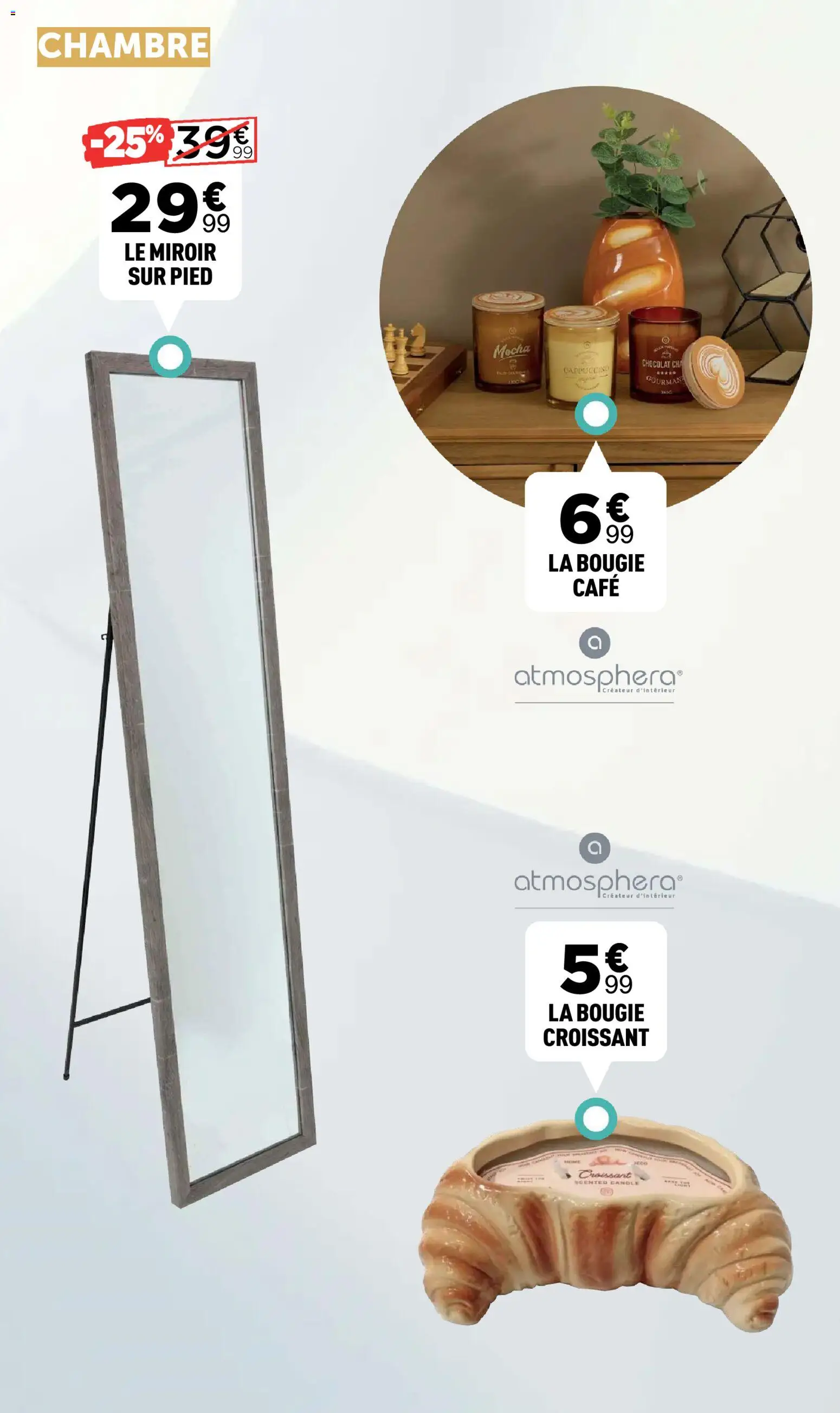 {H1} | Page: 17 | Produits: Croissant, Cappuccino, Miroir, Miroir sur pied