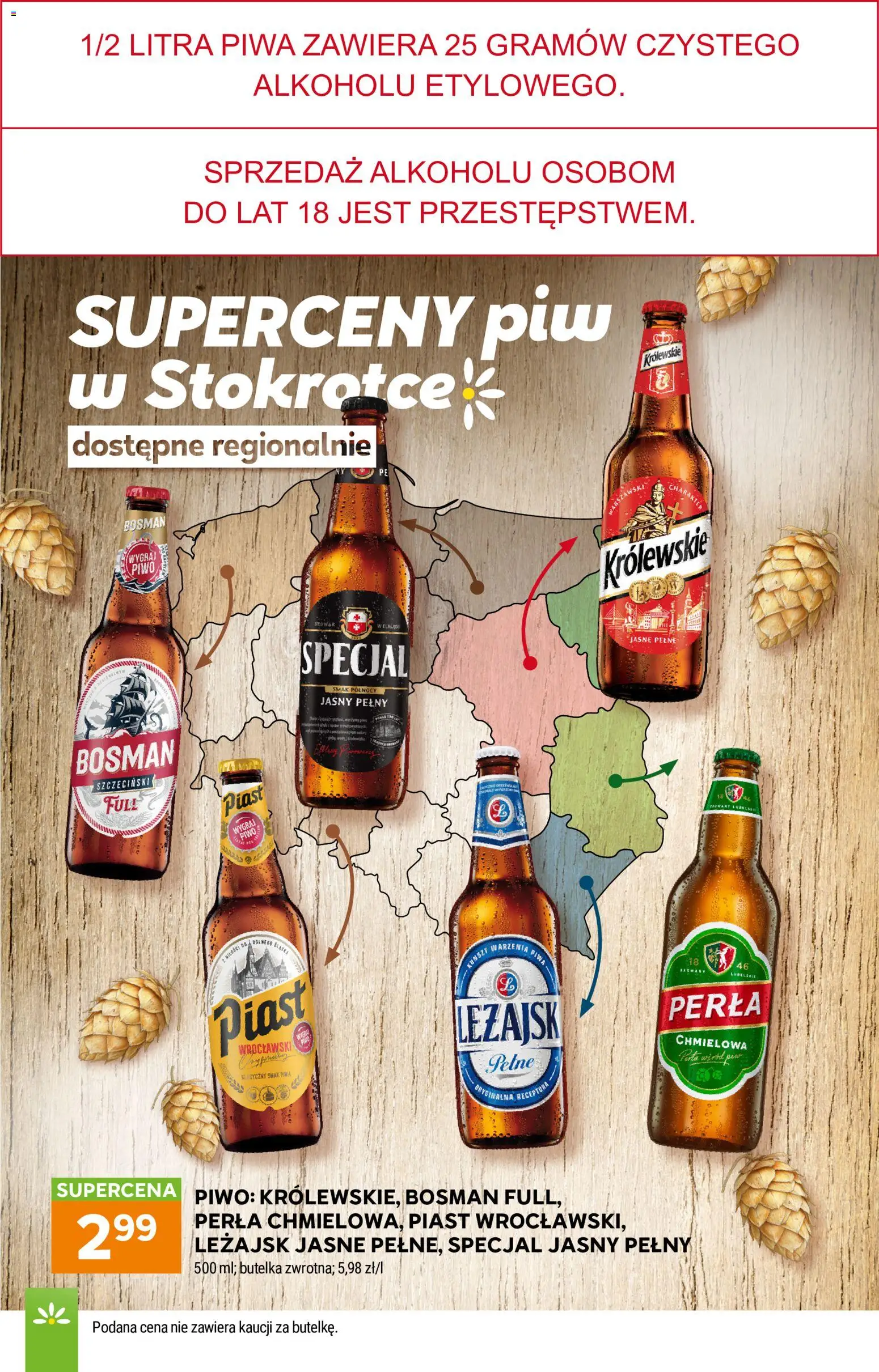 Stokrotka gazetka od 07.05.2026 | Strona: 37 | Produkty: Piwo