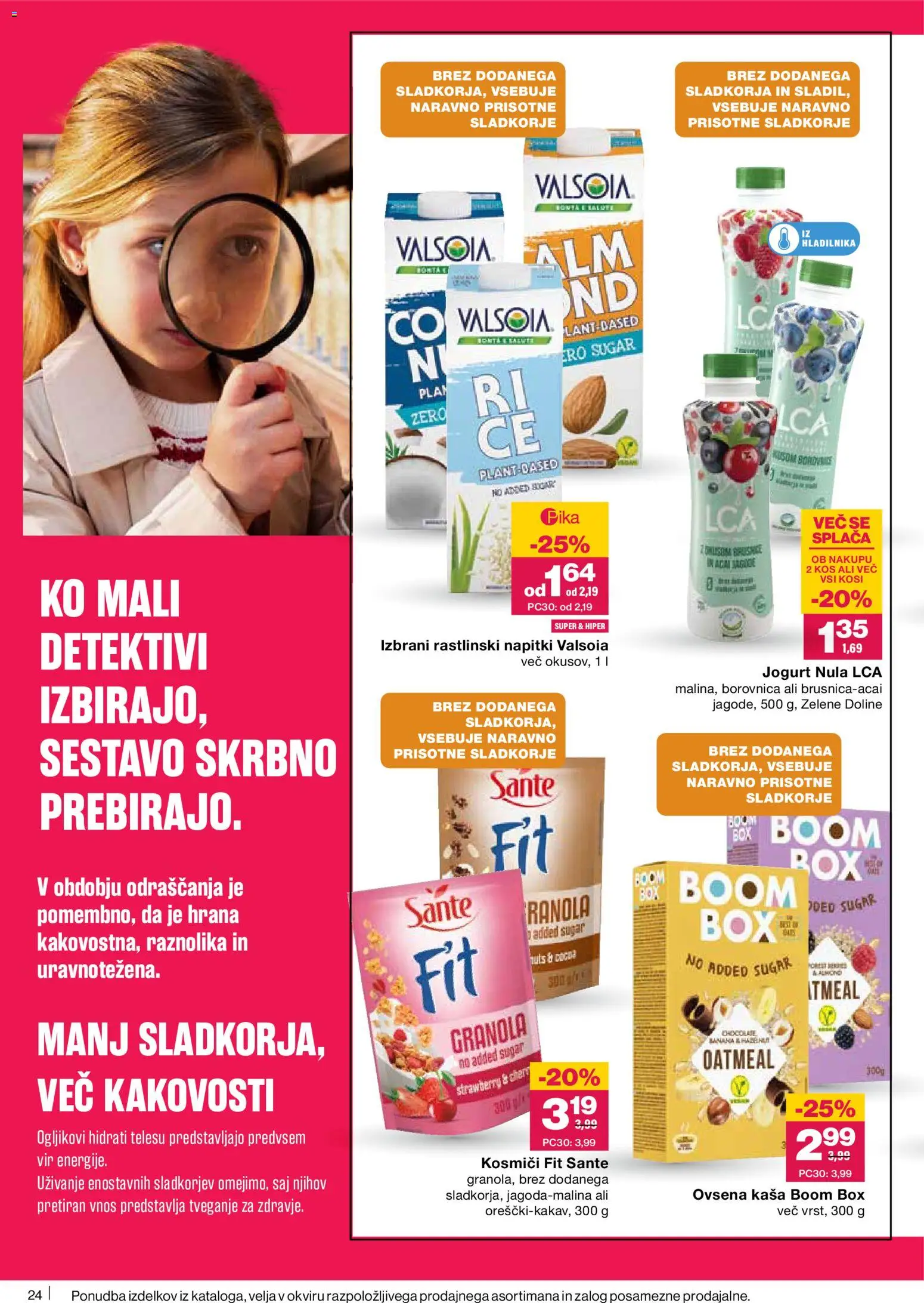Novi Mercator katalog ponudbe – veljaven od 07.05.2026 | Stran: 24 | Izdelki: Tijera de poda, Napitki, Kos, Jogurt