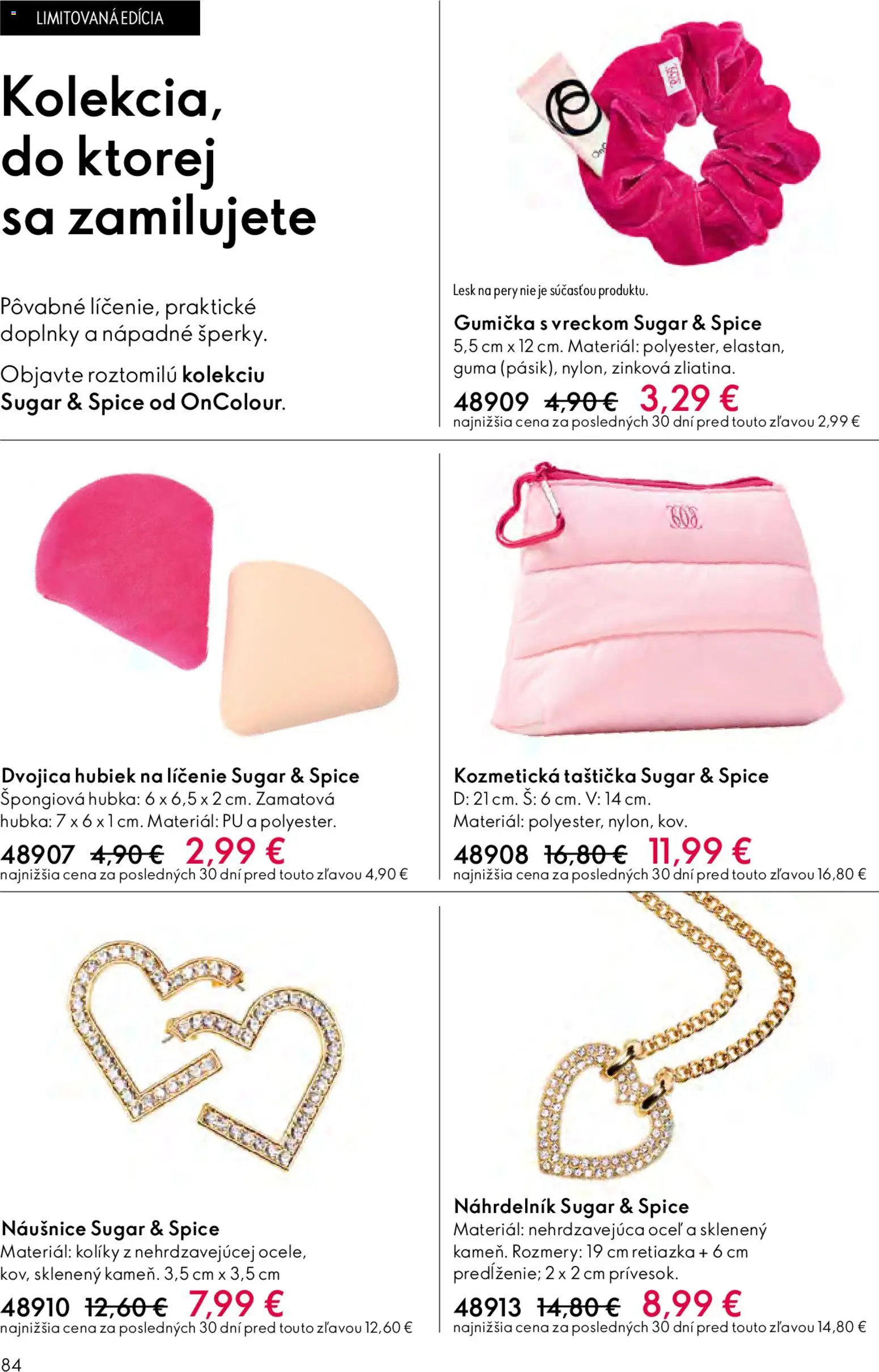 Nové Oriflame akcie – leták je platný od 27.05.2026 | Strana: 84 | Produkty: Hubka, Lesk na pery