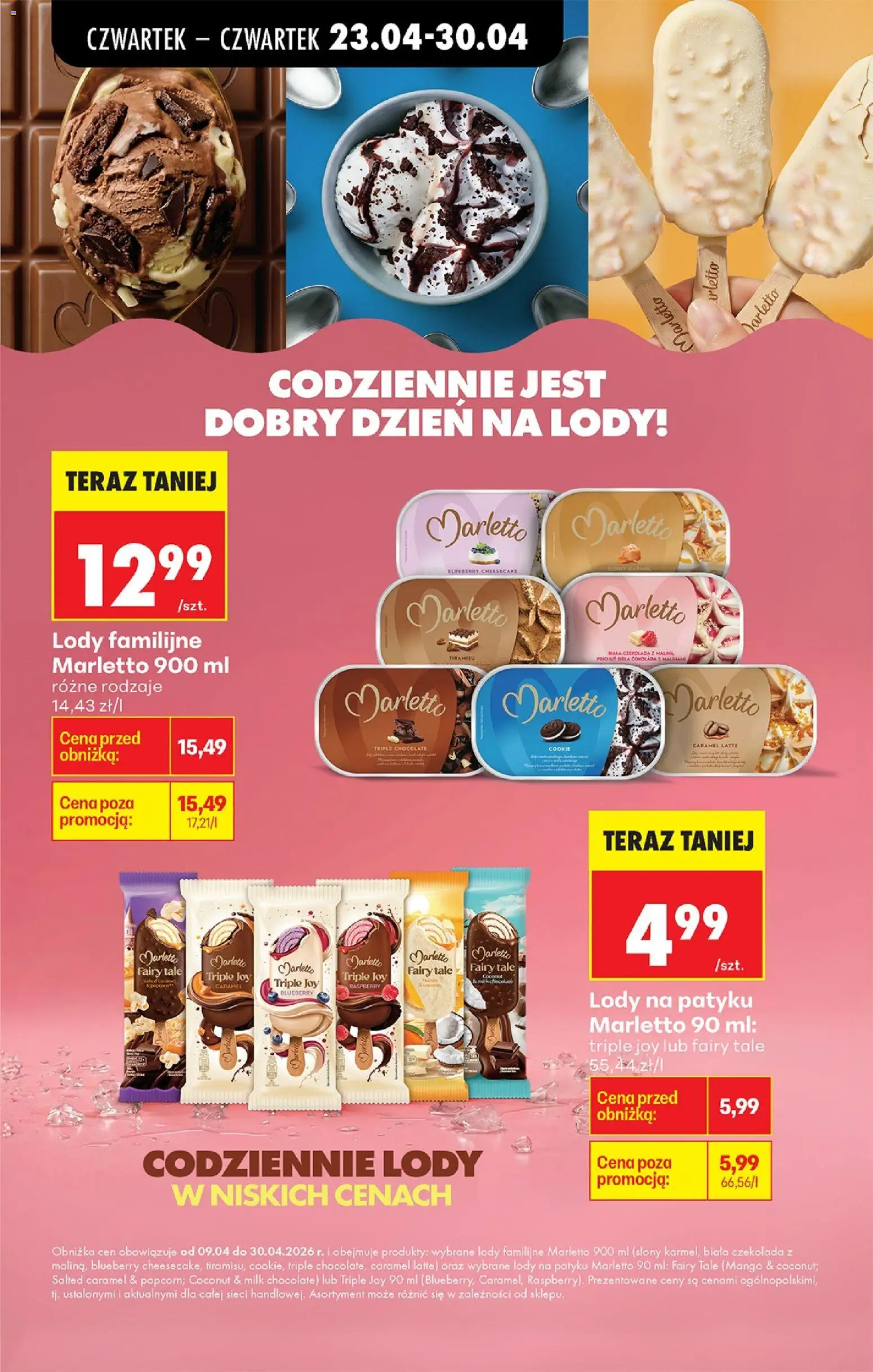Biedronka gazetka od czwartku od 23.04.2026 | Strona: 35 | Produkty: Mango, Lody na patyku, Czekolada, Fairy